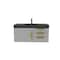 Castello Usa Thames 36-inch Gray Vanity Set with Black Top and Gold Handles CB-MC-36G-GLD-20146-BL - alternate 1